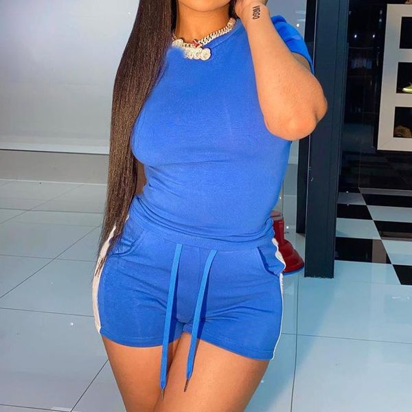 women's tracksuits 2021 ins summer casual fashion women slim street multicolor sport short sleeve shorts two piece sets, Gray
women's tracksuits 2021 ins summer casual fashion women slim street multicolor sport short sleeve shorts two piece sets, Gray