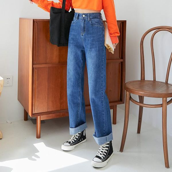 korean style elastic high waist denim pants women's soft thin breathable jeans light blue wide leg summer
korean style elastic high waist denim pants women's soft thin breathable jeans light blue wide leg summer