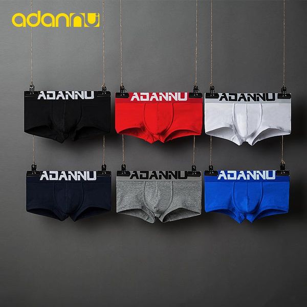 underpants adannu 6 color men boxers underwear breathable cotton boxer shorts cueca u convex pouch mens panties ad125, Black;white
underpants adannu 6 color men boxers underwear breathable cotton boxer shorts cueca u convex pouch mens panties ad125, Black;white