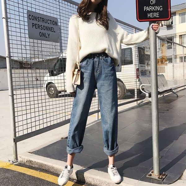 women's jeans fall 2021 korean wide leg pants female bf loose high waist skinny retro casual straight, Blue
women's jeans fall 2021 korean wide leg pants female bf loose high waist skinny retro casual straight, Blue