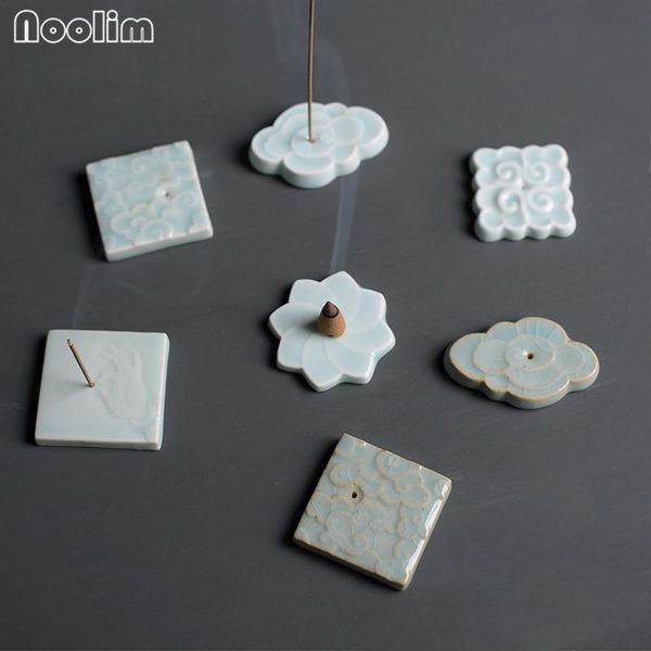 fragrance lamps jingdezhen ceramic clouds incense burner celadon lotus bergamot stick holder home office decor
fragrance lamps jingdezhen ceramic clouds incense burner celadon lotus bergamot stick holder home office decor
