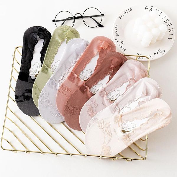 socks & hosiery women lace sock slippers fashion color spring summer slipperstransparent thin mesh invisible sweet, Black;white
socks & hosiery women lace sock slippers fashion color spring summer slipperstransparent thin mesh invisible sweet, Black;white