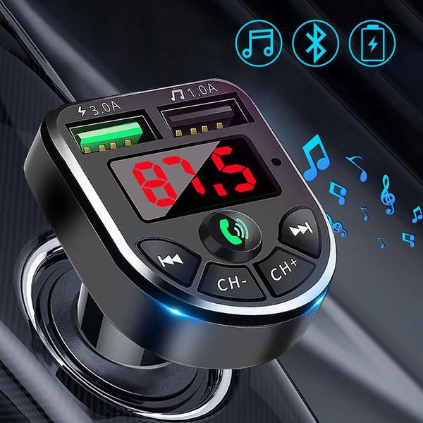 & mp4 players bluetooth 5.0 fm transmitter car kit mp3 modulator player wireless handsaudio receiver 3.1a dual usb fast charge
& mp4 players bluetooth 5.0 fm transmitter car kit mp3 modulator player wireless handsaudio receiver 3.1a dual usb fast charge