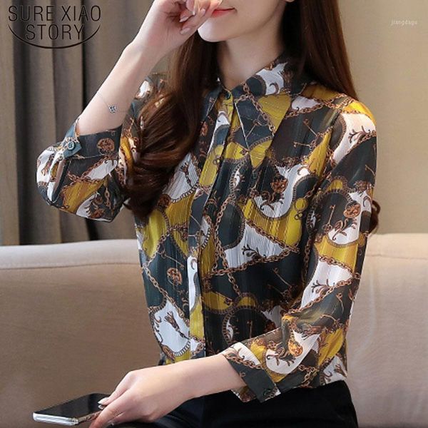blusas mujer de moda 2021 elegant vintage floral women spring long sleeve print shirt office lady blouse 8520 50 women's blouses & shi, White
blusas mujer de moda 2021 elegant vintage floral women spring long sleeve print shirt office lady blouse 8520 50 women's blouses & shi, White