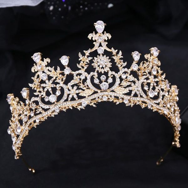 hair clips & barrettes myfeivo 2 colors big bridal crown rhinestone zircon leaves floral bride tiaras women wedding headdress accessories hq, Golden;silver
hair clips & barrettes myfeivo 2 colors big bridal crown rhinestone zircon leaves floral bride tiaras women wedding headdress accessories hq, Golden;silver