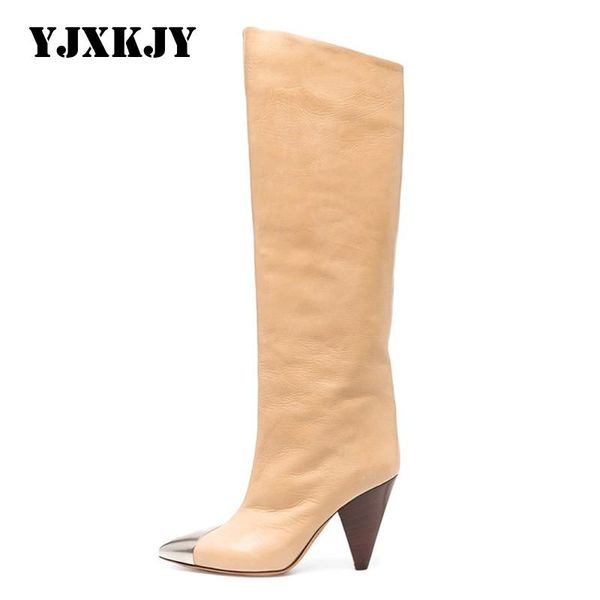 boots yjxkjy big size 34-46 women's metal decoration wedge high heeled genuine leather knee for ladies knight, Black
boots yjxkjy big size 34-46 women's metal decoration wedge high heeled genuine leather knee for ladies knight, Black