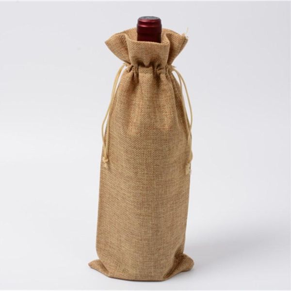 gift wrap personalised jute wine bottle bags for christmas party wedding bomboniere burlap hessian bag covers 50 pcs 15x35cm
gift wrap personalised jute wine bottle bags for christmas party wedding bomboniere burlap hessian bag covers 50 pcs 15x35cm
