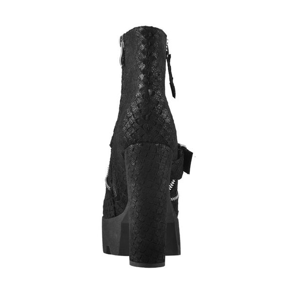 boots women's 13~14cm platform boots chunky heel round toe scales buckle zip black ankle booties plus size us5~us15
boots women's 13~14cm platform boots chunky heel round toe scales buckle zip black ankle booties plus size us5~us15