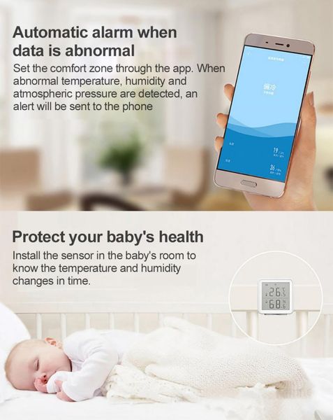 smart home control wifi digital temperature and humidity sensor indoor intelligent linkage abnormal app
smart home control wifi digital temperature and humidity sensor indoor intelligent linkage abnormal app