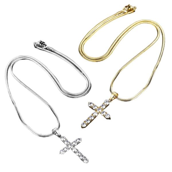 chains stainless steel cross necklace pendant jewelry chain length 19.68inch, Silver
chains stainless steel cross necklace pendant jewelry chain length 19.68inch, Silver