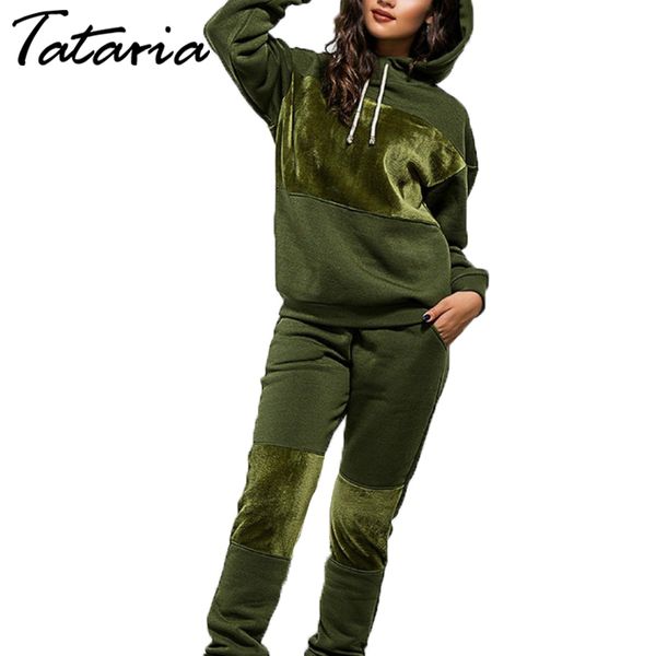 two piece set sportwear tracksuit for women autumn winter fashion long sleeve sweatshirt pant female outfit 210514, White
two piece set sportwear tracksuit for women autumn winter fashion long sleeve sweatshirt pant female outfit 210514, White
