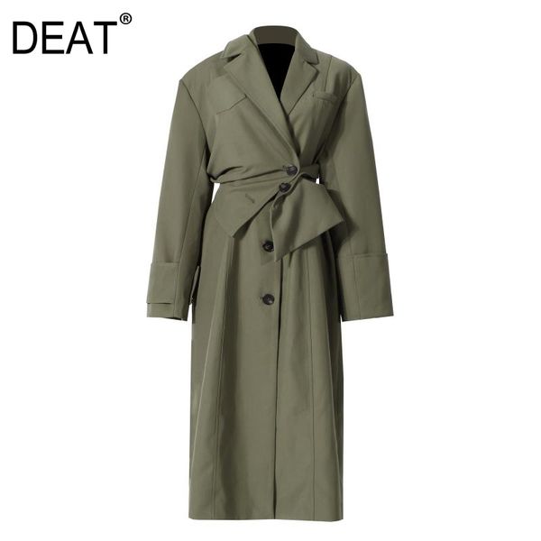 pring and autumn turn-down collar full sleeves single breasted waist belt green color long windbreaker wp005 210421, Tan;black
pring and autumn turn-down collar full sleeves single breasted waist belt green color long windbreaker wp005 210421, Tan;black
