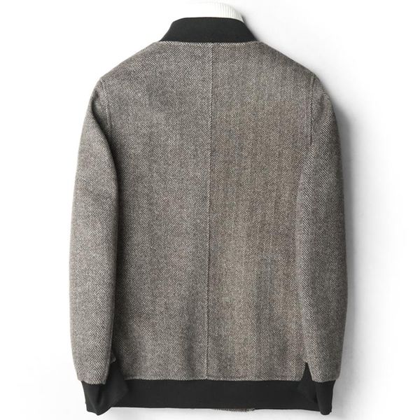 men's wool & blends ayusnue 2021 double-sided coat men casual short overcoat autumn mens coats and jackets abrigo hombre d-04-1951 kj30, Black
men's wool & blends ayusnue 2021 double-sided coat men casual short overcoat autumn mens coats and jackets abrigo hombre d-04-1951 kj30, Black