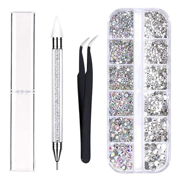 nail art kits 3pcs dual-ended dotting painting pen crystals glitter rhinestone set picker manicure kit 
nail art kits 3pcs dual-ended dotting painting pen crystals glitter rhinestone set picker manicure kit