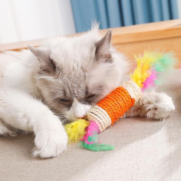 cat toys play chewing toy sisal straw pet ropel for pets cylindrical scratch relief supplies interactive
cat toys play chewing toy sisal straw pet ropel for pets cylindrical scratch relief supplies interactive
