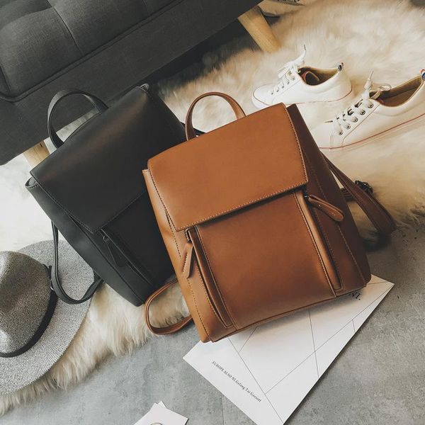 backpack 2021 fashion minimalist shoulder bag female casual retro pu small schoolbag college style solid
backpack 2021 fashion minimalist shoulder bag female casual retro pu small schoolbag college style solid