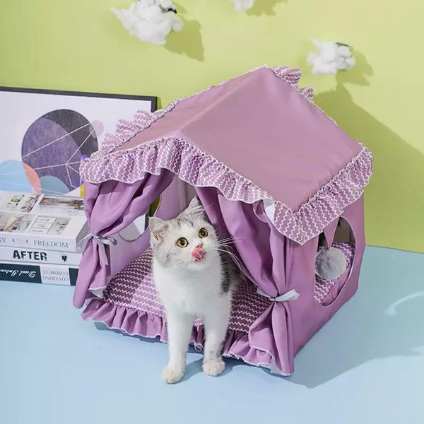 cat beds & furniture pet tent detachable comfort house dog hammock puppy small animal household items removable and washable
cat beds & furniture pet tent detachable comfort house dog hammock puppy small animal household items removable and washable