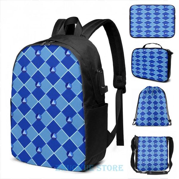 backpack steven universe sapphire-inspired pattern usb charge men school bags women bag travel laptop
backpack steven universe sapphire-inspired pattern usb charge men school bags women bag travel laptop
