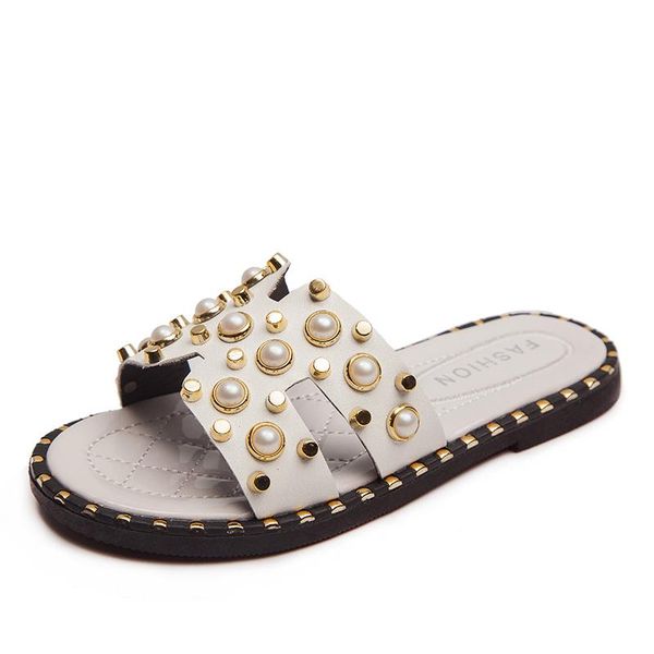 sandals summer casual women slippers pearl dimond beach shoes zapatillas mujer small size parent child, Black
sandals summer casual women slippers pearl dimond beach shoes zapatillas mujer small size parent child, Black