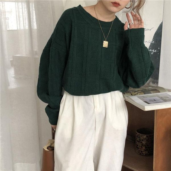 women's sweaters alien kitty 2021 students warm basic all-match twisted women pullovers chic solid fresh brief jumpers knitted, White;black
women's sweaters alien kitty 2021 students warm basic all-match twisted women pullovers chic solid fresh brief jumpers knitted, White;black