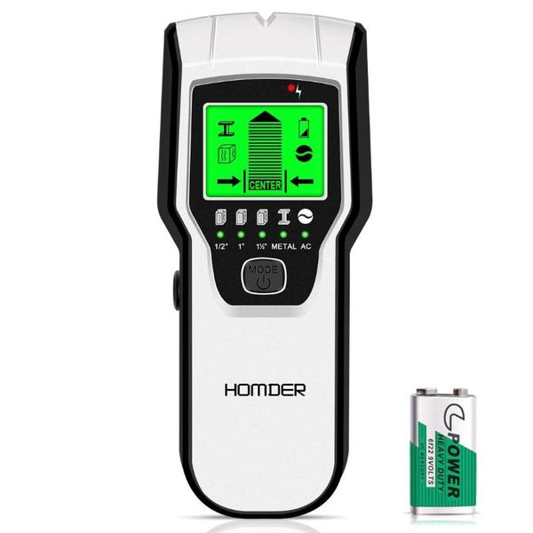 metal detectors 5 in 1 multifunctional electronic wall center sensor detector with digital lcd display & sound warning for studs detection
metal detectors 5 in 1 multifunctional electronic wall center sensor detector with digital lcd display & sound warning for studs detection