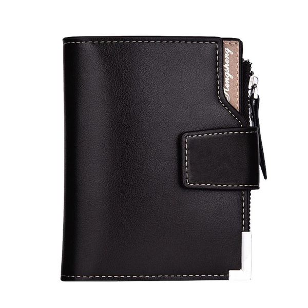wallets men's wallet fashion polyester square business solid color vertical zipper buckle tri-fold card bag purse portafogli, Red;black
wallets men's wallet fashion polyester square business solid color vertical zipper buckle tri-fold card bag purse portafogli, Red;black