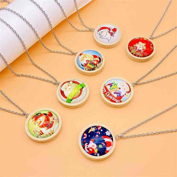 necklace round wooden time pendant santa snowman jewelry, Black
necklace round wooden time pendant santa snowman jewelry, Black