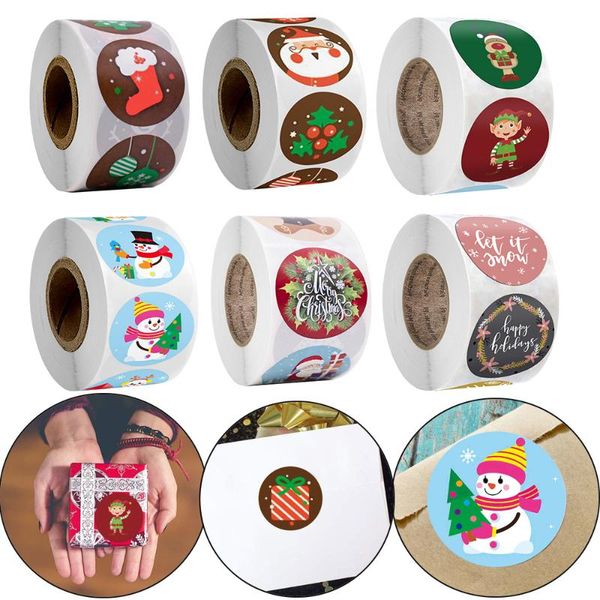 gift wrap 500pcs 2.5/3.8cm santa merry christmas stickers gifts envelope package sealing label decoration stationery
gift wrap 500pcs 2.5/3.8cm santa merry christmas stickers gifts envelope package sealing label decoration stationery