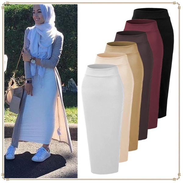 skirts 2021 muslim fashion cotton padded bag hip islamic women pencil skirt elegant long costume arab bottom ankle length skort, Black
skirts 2021 muslim fashion cotton padded bag hip islamic women pencil skirt elegant long costume arab bottom ankle length skort, Black