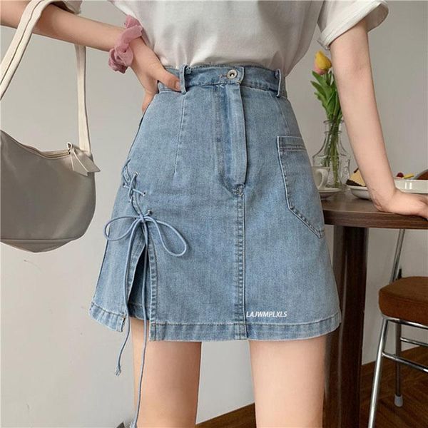skirts demin women high waist 2021 summer bottoms causal bow bandage split jeans skirt faldas mujer moda, Black
skirts demin women high waist 2021 summer bottoms causal bow bandage split jeans skirt faldas mujer moda, Black