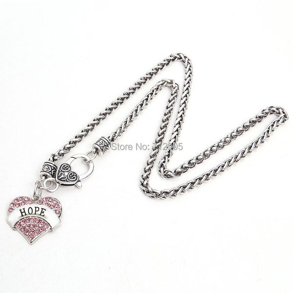 inch*1 inch 1pcs antique silver plated wheat link necklace chain with rhodium crystal hearts hope pendant necklaces
inch*1 inch 1pcs antique silver plated wheat link necklace chain with rhodium crystal hearts hope pendant necklaces
