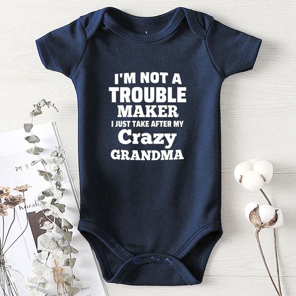 my crazy gradma printed toddler girl summer jumpsuits baby clothes boys born rompers for babies cotton, Blue
my crazy gradma printed toddler girl summer jumpsuits baby clothes boys born rompers for babies cotton, Blue