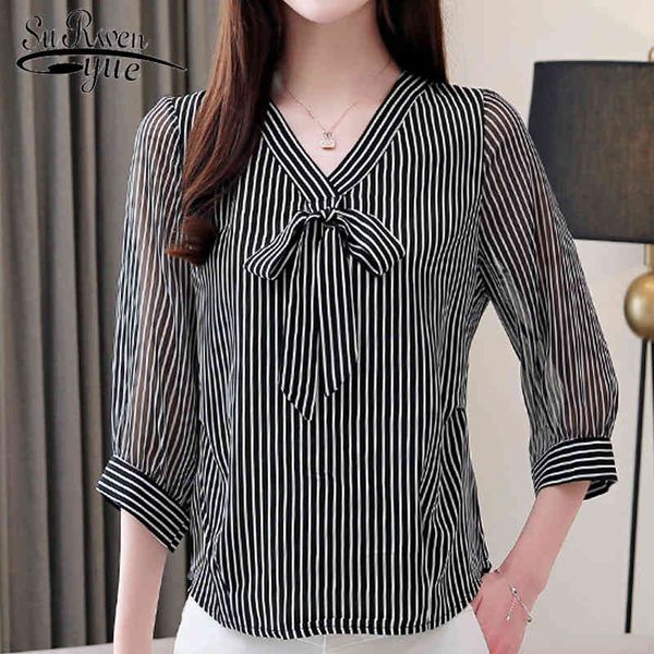 blouse et chemisier femme woman fashion blousesthree quarter bow casual regular v-neck striped women shirts 4842 50 210417, White
blouse et chemisier femme woman fashion blousesthree quarter bow casual regular v-neck striped women shirts 4842 50 210417, White