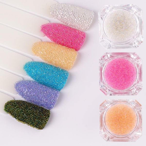 5g / box nail glitter 0.8mm ab crystal glass art 12 colors caviar beads 3d pixie mermaid tips manicure decoration1, Silver;gold
5g / box nail glitter 0.8mm ab crystal glass art 12 colors caviar beads 3d pixie mermaid tips manicure decoration1, Silver;gold