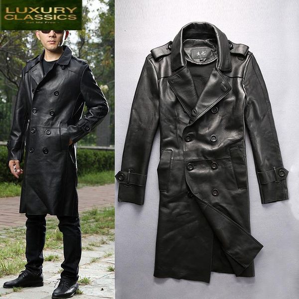 men's leather & faux sheepskin 2021 100% real coat men streetwear genuine jacket man long moto biker windbreaker lw2781, Black
men's leather & faux sheepskin 2021 100% real coat men streetwear genuine jacket man long moto biker windbreaker lw2781, Black