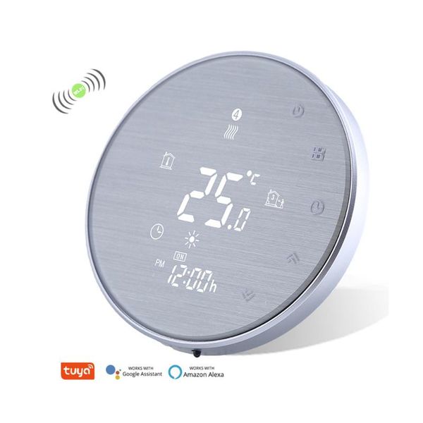 smart home control tuya thermostat wifi round design temperature controller for 3a water floor heating works with alexa google
smart home control tuya thermostat wifi round design temperature controller for 3a water floor heating works with alexa google