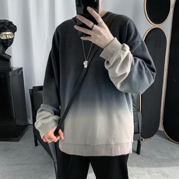spring thin hoodies men's fashion contrast color casual o-neck sweatshirt men streetwear wild loose hip hop hoodie mens m-2xl & sweatsh, Black
spring thin hoodies men's fashion contrast color casual o-neck sweatshirt men streetwear wild loose hip hop hoodie mens m-2xl & sweatsh, Black