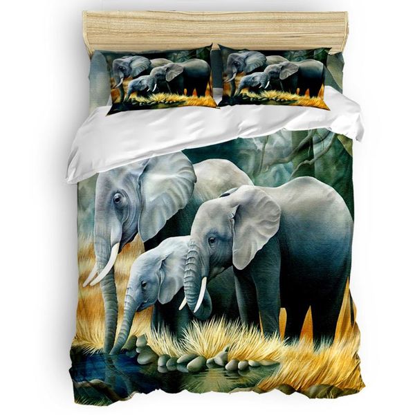 bedding sets african animal elephant duvet cover set with pillowcase comfortable bedroom supplies king size
bedding sets african animal elephant duvet cover set with pillowcase comfortable bedroom supplies king size