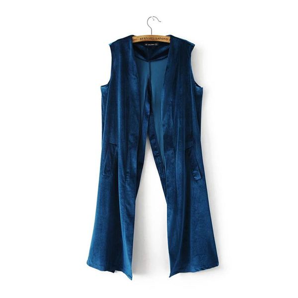 women's vests european style 2021 autumn arrival women fashion long back split vest, female casual sleeveless cardigan velvet trench co, Black;white
women's vests european style 2021 autumn arrival women fashion long back split vest, female casual sleeveless cardigan velvet trench co, Black;white