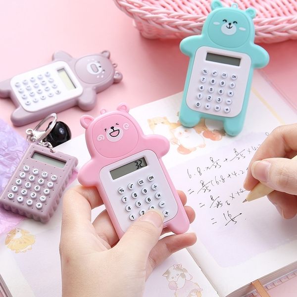 TQz small fresh mini mini portable student cute calculators cartoon expression bear portable calculator office supplies
TQz small fresh mini mini portable student cute calculators cartoon expression bear portable calculator office supplies