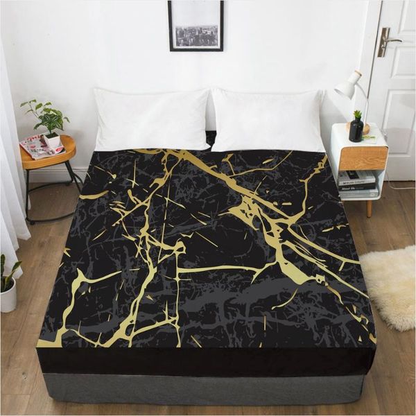sheets & sets nordic modern style marble pattern printed fitted sheet with elastic band solid bed cover-wrinkle
sheets & sets nordic modern style marble pattern printed fitted sheet with elastic band solid bed cover-wrinkle