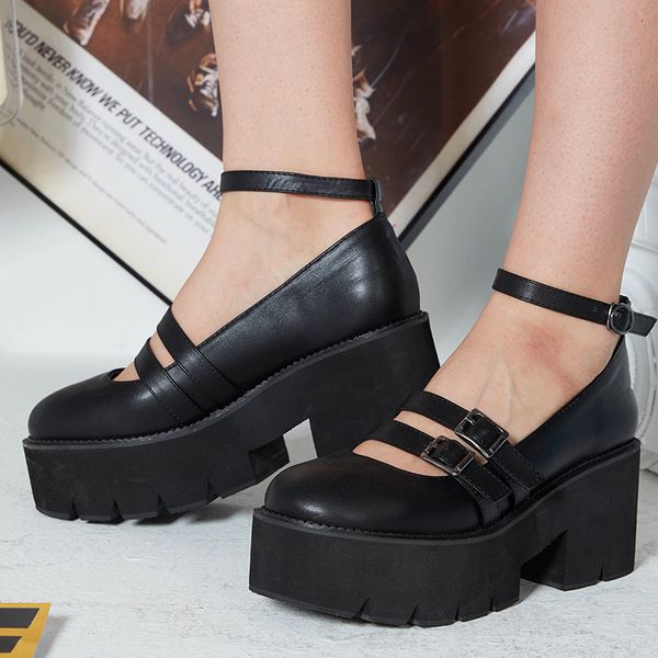41.42.40 size japanese-style retro round head chunky heel mary jane shoes womens all-match college style shallow mouth soft girl leather sho, Black
41.42.40 size japanese-style retro round head chunky heel mary jane shoes womens all-match college style shallow mouth soft girl leather sho, Black