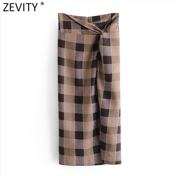zevity women vintage plaid print bowknot split midi skirt faldas mujer female back zipper chic party vestido brand skirts qun728 210419, Black
zevity women vintage plaid print bowknot split midi skirt faldas mujer female back zipper chic party vestido brand skirts qun728 210419, Black