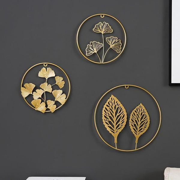 decorative objects & figurines golden leaf wall hanging light luxury punch nordic style not easy to deform handmade creative metal roun
decorative objects & figurines golden leaf wall hanging light luxury punch nordic style not easy to deform handmade creative metal roun