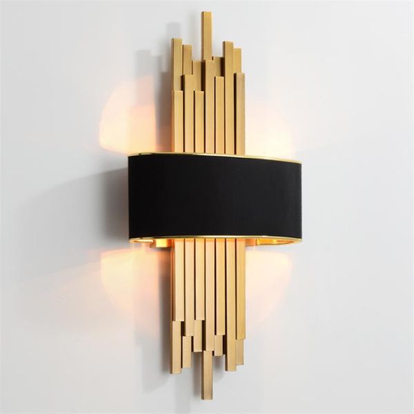 wall lamp post modern metal line shade lamps living room bedroom corridor model villa luxury american gold lights fixtures
wall lamp post modern metal line shade lamps living room bedroom corridor model villa luxury american gold lights fixtures