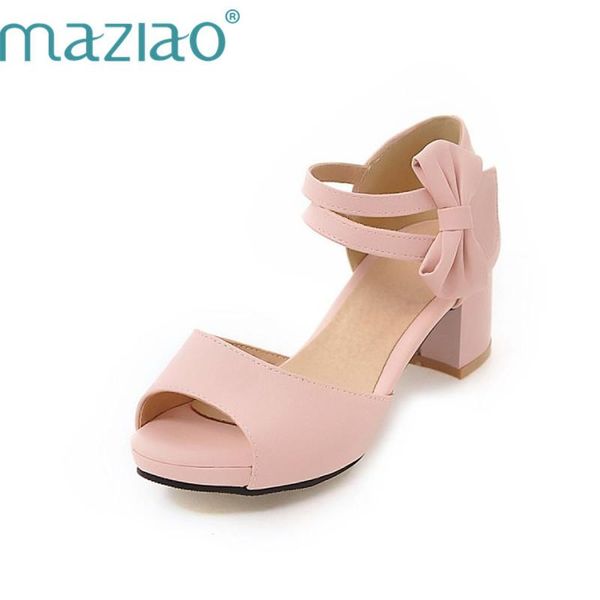 summer women sandals square med heel butterfly-knot peep toe hook&loop pu leather ladies wedding shoes size 34-43, Black
summer women sandals square med heel butterfly-knot peep toe hook&loop pu leather ladies wedding shoes size 34-43, Black