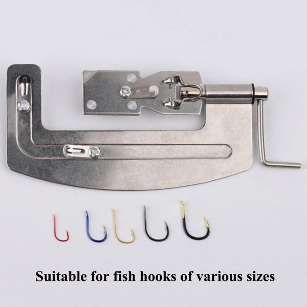 automatic fishing hooks line tier + hook trigger spring machine stainless steel fish knotter tying catch
automatic fishing hooks line tier + hook trigger spring machine stainless steel fish knotter tying catch