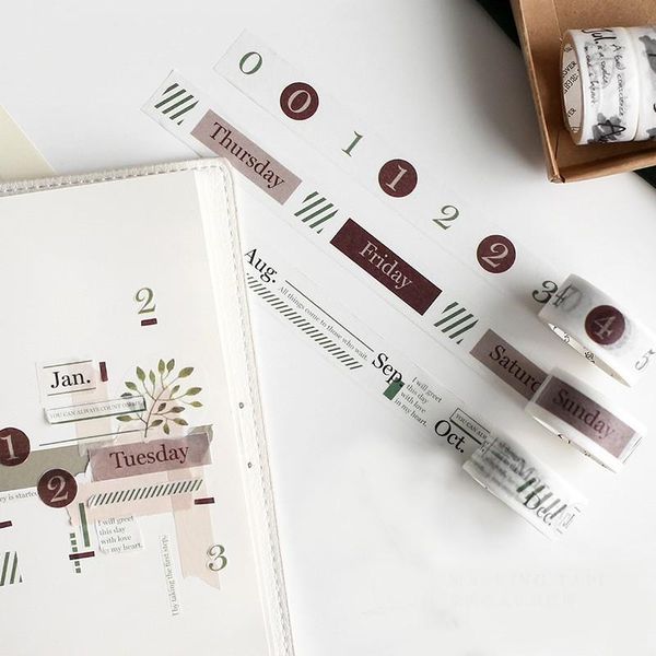 day month numbers scrapbooking wahi tape set planner sticker notebook po decorative diy hobby crafts gift wrap
day month numbers scrapbooking wahi tape set planner sticker notebook po decorative diy hobby crafts gift wrap