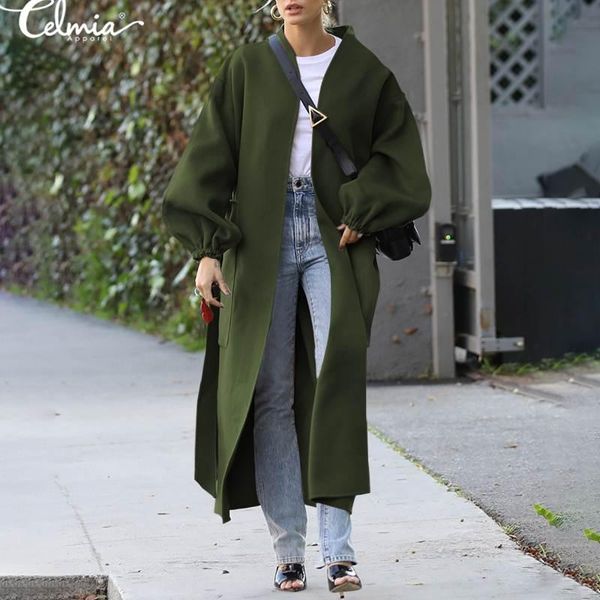 women's wool & blends celmia women winter long overcoat female loose lantern sleeve cardigans outwear minimalist elegant coats 5xl, Black
women's wool & blends celmia women winter long overcoat female loose lantern sleeve cardigans outwear minimalist elegant coats 5xl, Black