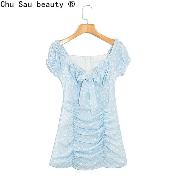 summer dress french vintage blue plaid daisy print lace-up backless mini short dresses bow female fashion chic 210508, Black;gray
summer dress french vintage blue plaid daisy print lace-up backless mini short dresses bow female fashion chic 210508, Black;gray